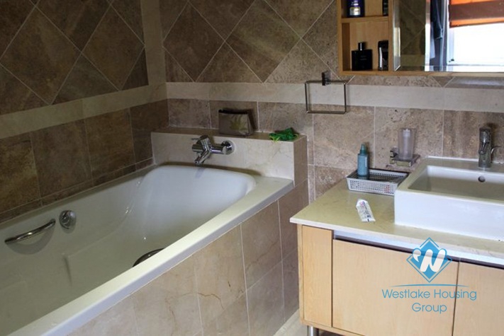 Furnished large villa with 4 bedrooms for rent in Ciputra, Westlake, Tay Ho, Hanoi, Vietnam